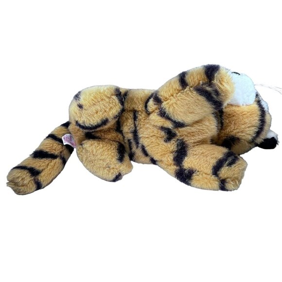 Dakin Plush Tiger Vintage 1989 Stuffed Animal Toy Jungle Cat Korea - Picture 5 of 8